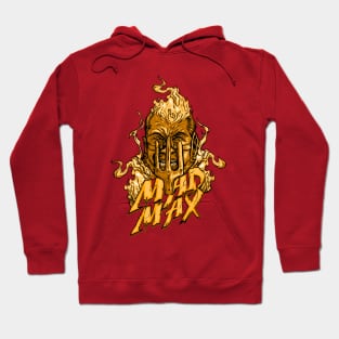 MAX's burning head (Gold) Hoodie